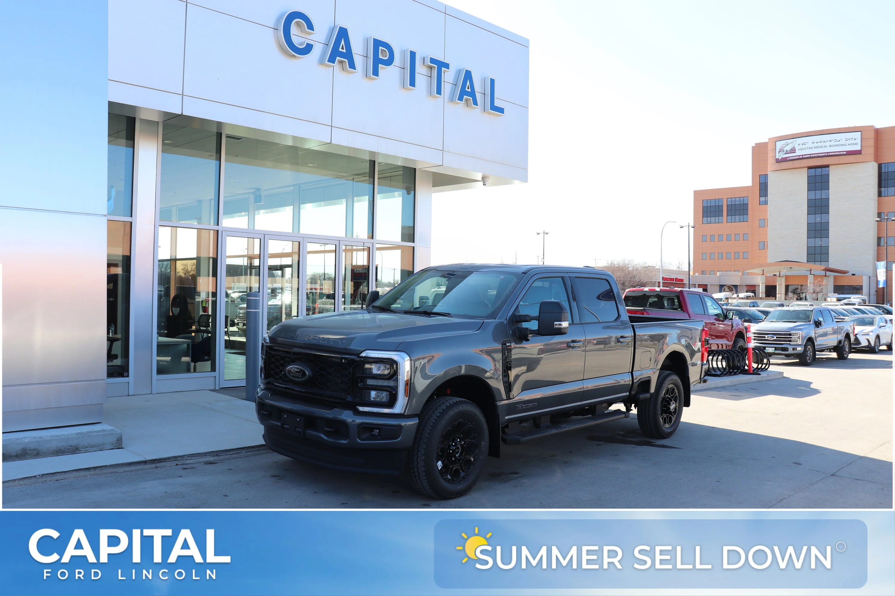 New 2026 Carbonized Grey Metallic Ford XLT image 1