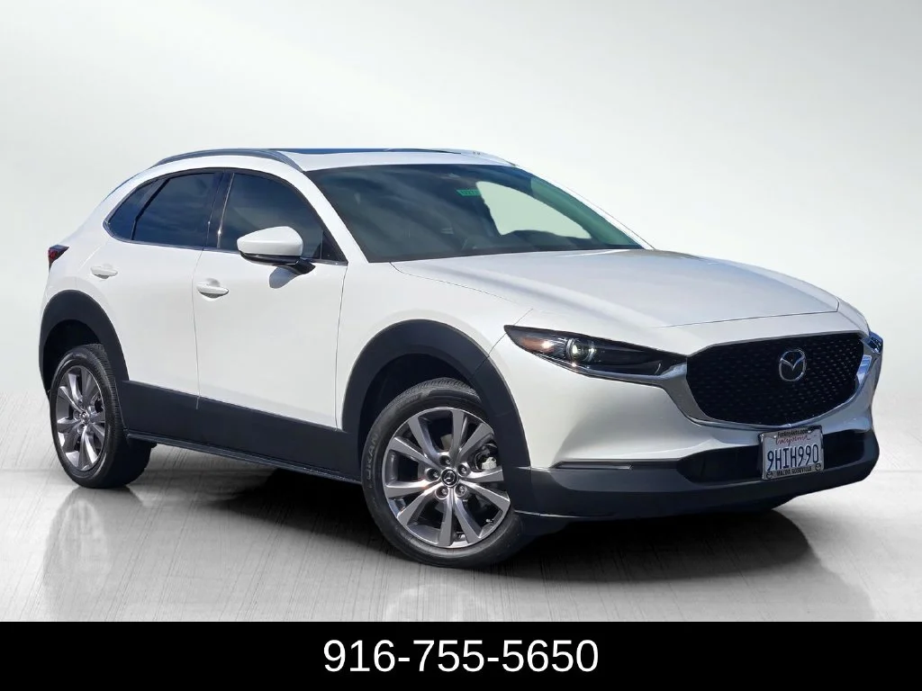 Certified Used 2021 Snowflake White Pearl Mazda Premium image 1