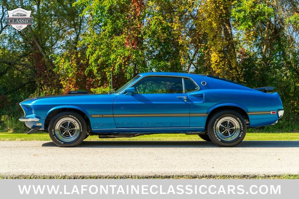 Used 1969 Blue Ford Mach 1 image 45
