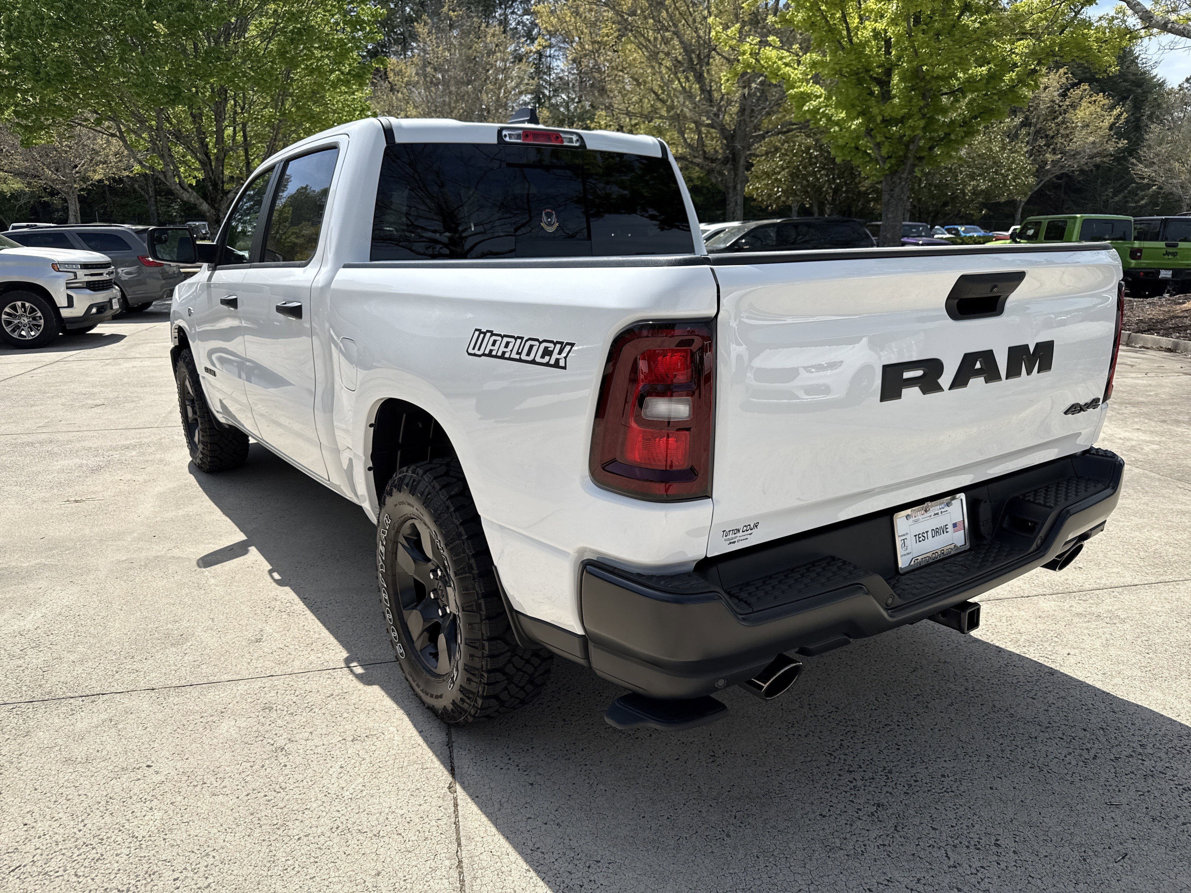 New 2026 Bright White Clear-Coat Exterior Paint RAM Warlock image 5