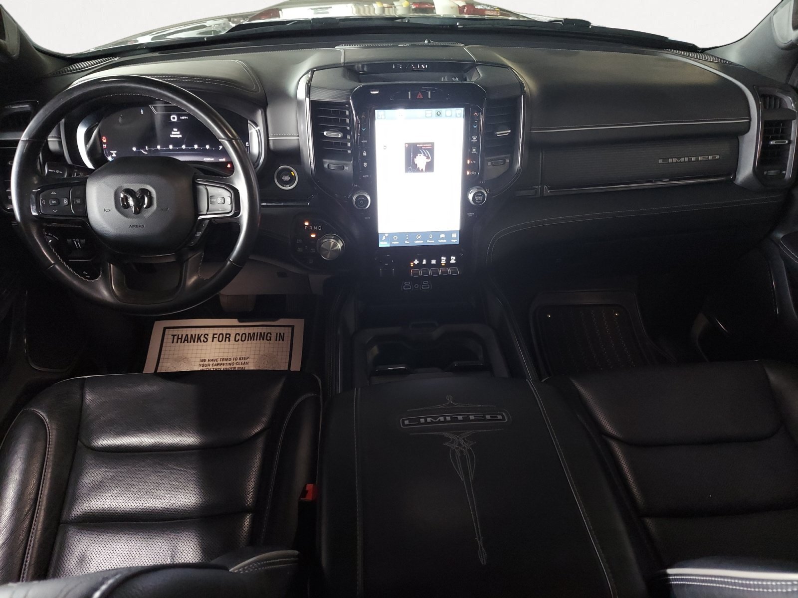 Used 2023 Granite Crystal Metallic Clearcoat Ram Limited image 3
