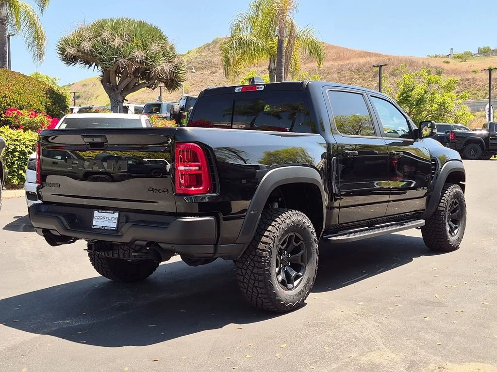 New 2026 Diamond Black Crystal Pearl-Coat Exterior Paint RAM RHO image 4
