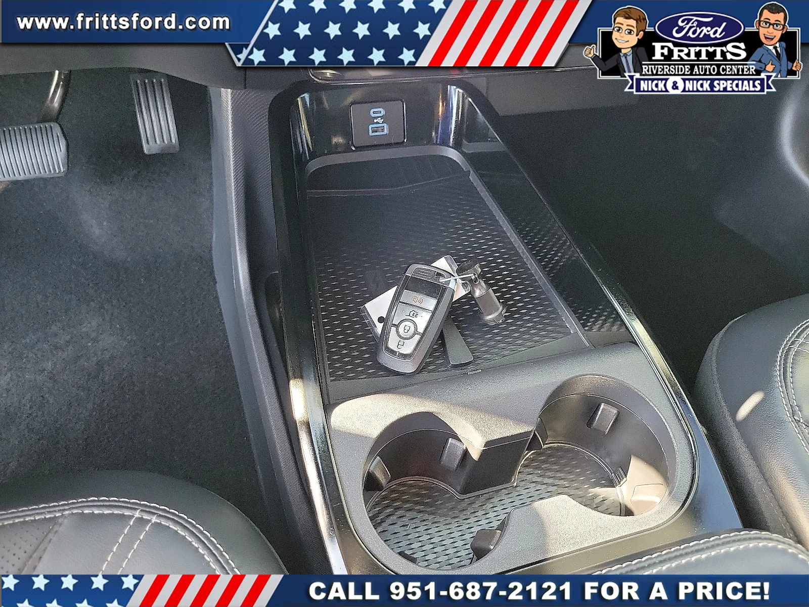 Certified Used 2023 Shadow Black Ford Premium image 9
