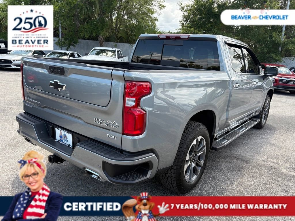 Used 2025 Sterling Gray Metallic Chevrolet High Country image 7