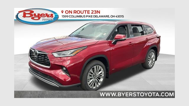Red (Ruby Flare Pearl 1) 2026 Toyota Highlander Hybrid Platinum AWD SUV / Crossover All-Wheel Drive