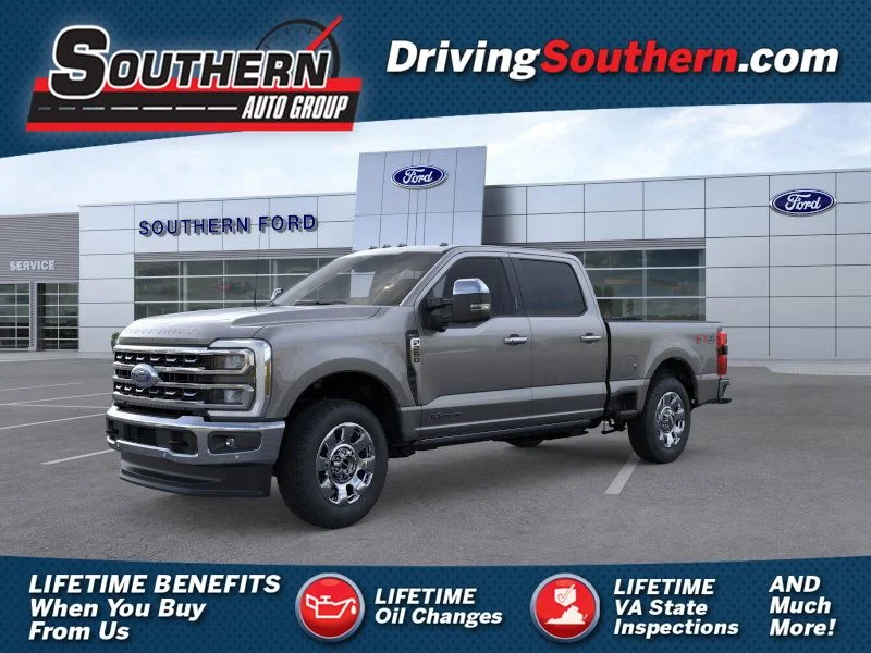 New 2026 Carbonized Gray Metallic Ford Lariat image 1