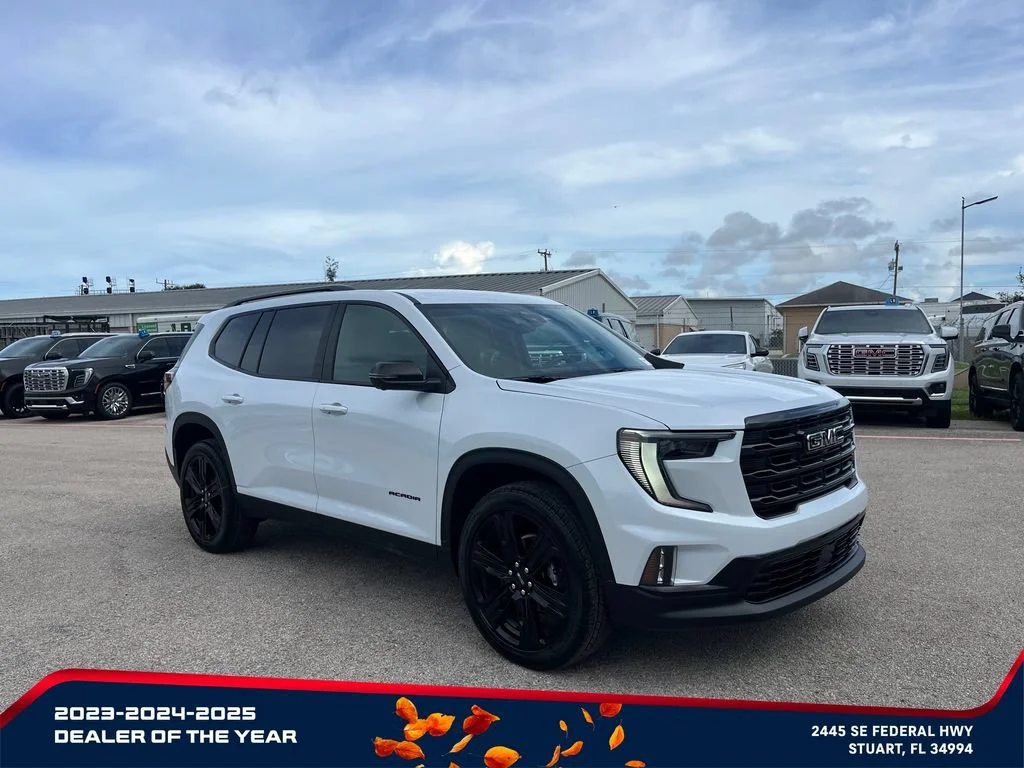 New 2027 Glacier White Tricoat GMC Elevation image 2