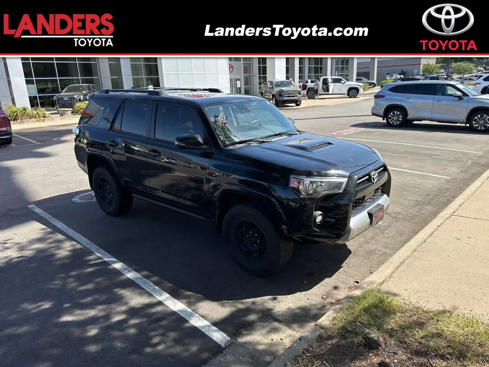 Used 2024 Midnight Black Metallic Toyota TRD Off Road Premium image 1