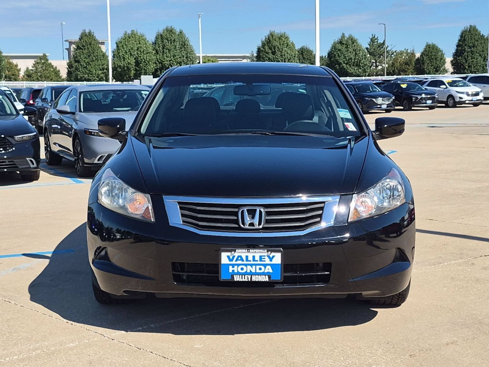 Used 2010 Crystal Black Pearl Honda EX-L Sedan image 3