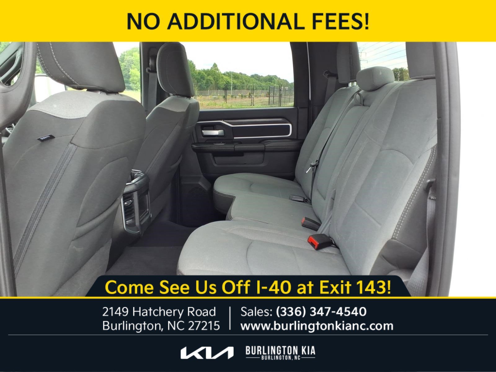 Used 2024 Bright White Clearcoat Ram Big Horn image 5