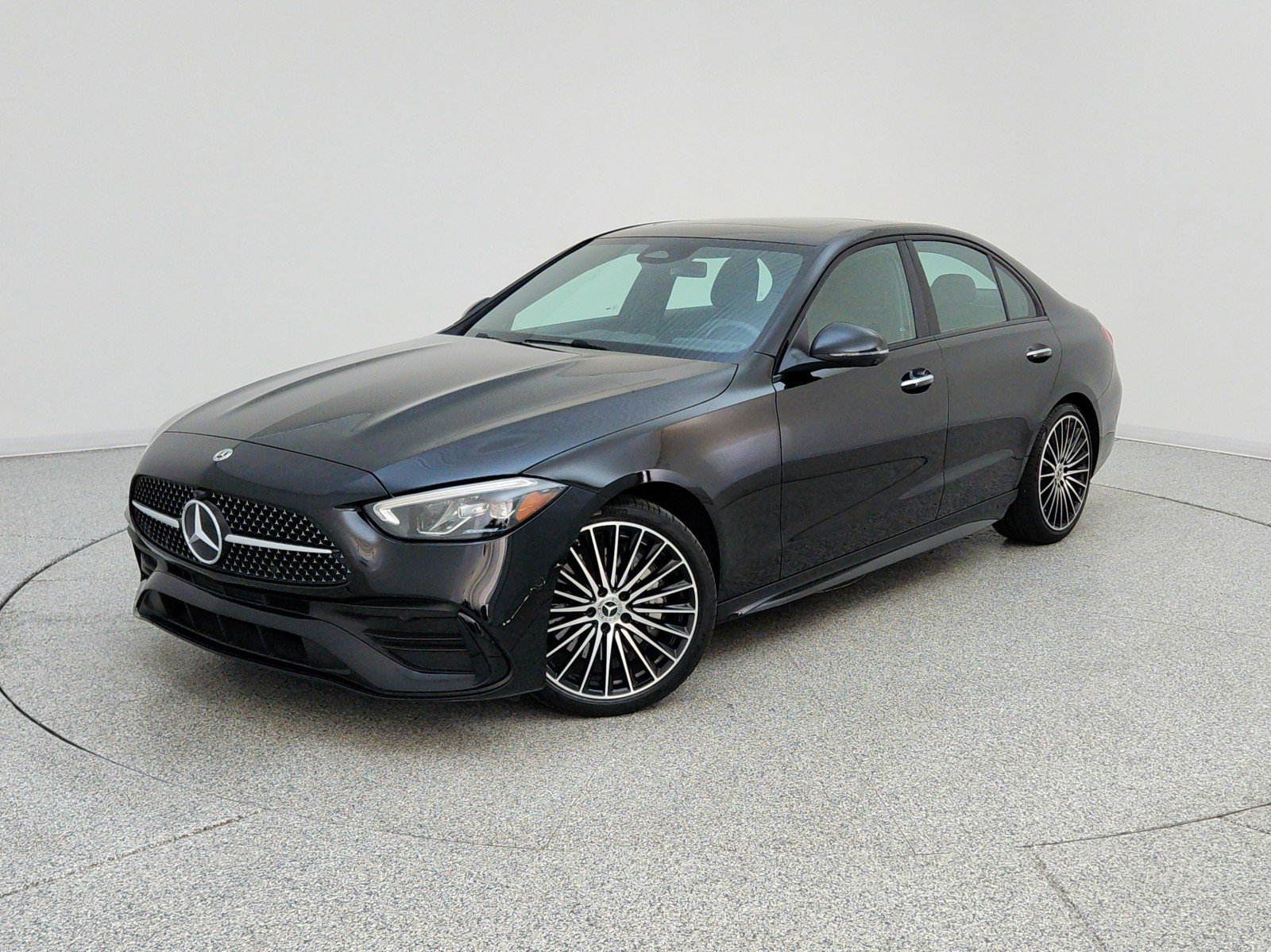 Used 2024 Black Mercedes-Benz C 300 image 1