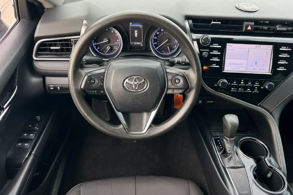 Certified Used 2019 White Toyota LE image 17