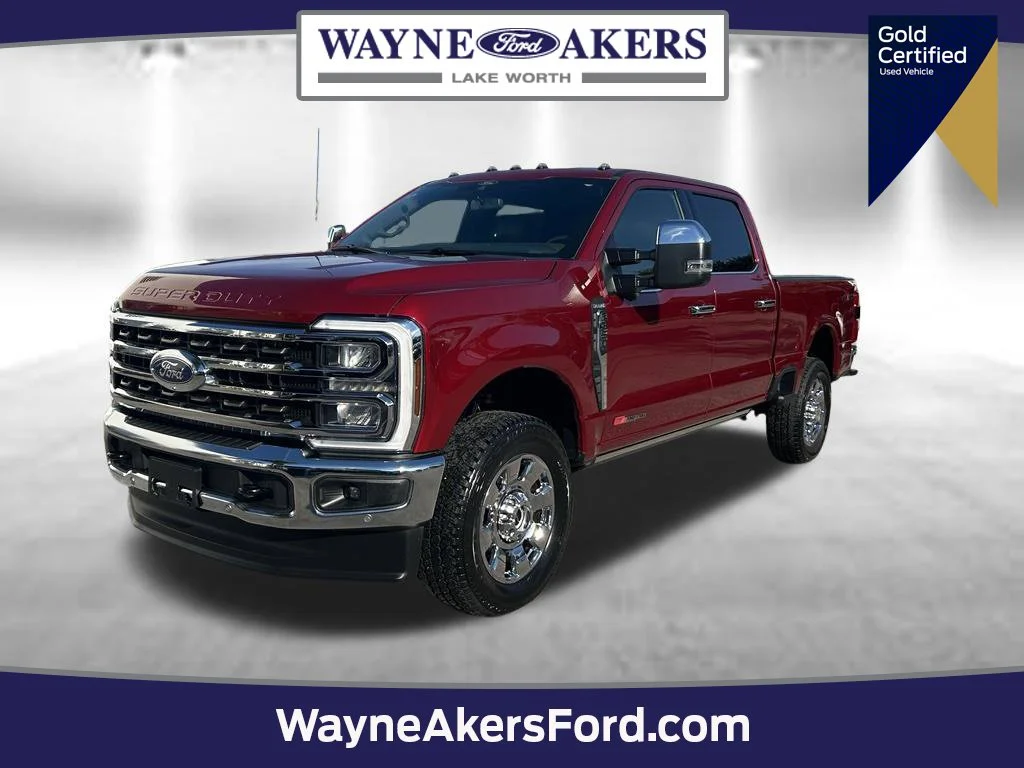 Certified Used 2026 Ruby Red Metallic Ford King Ranch image 1