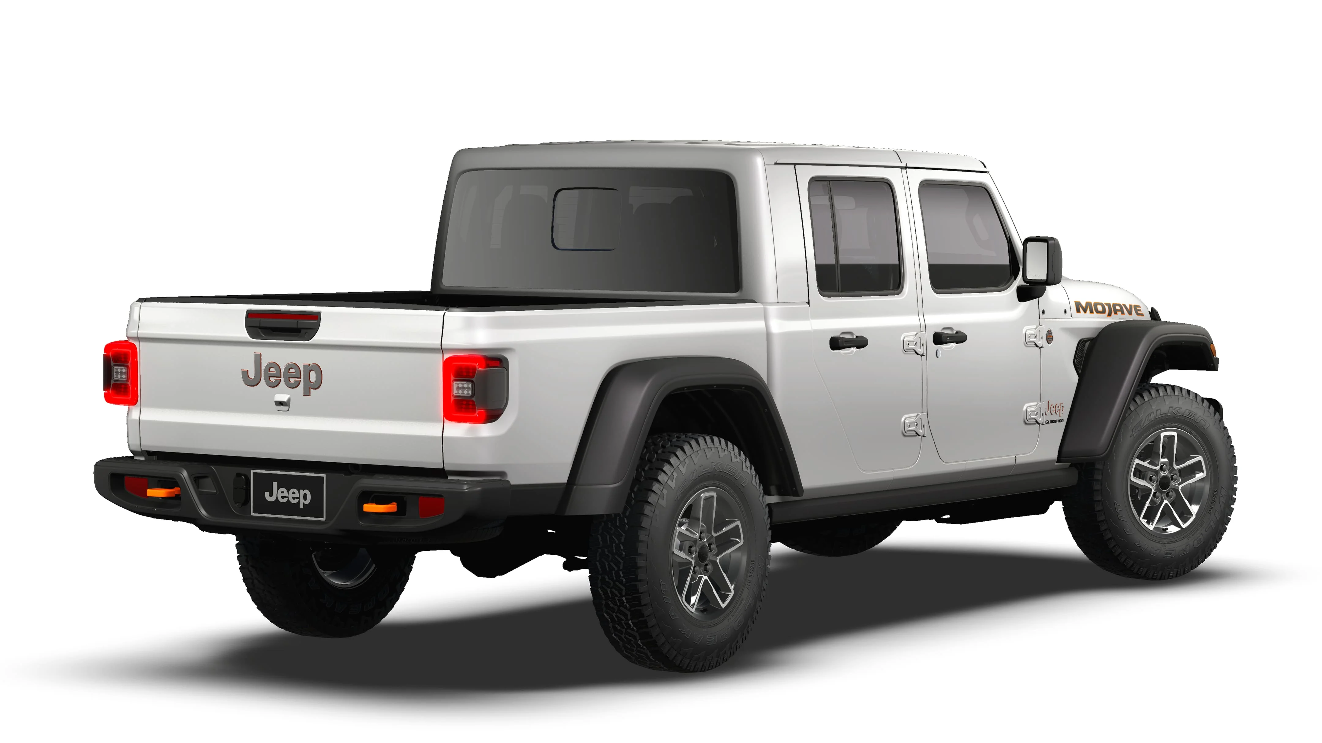 New 2026 Bright White Clear-Coat Exterior Paint Jeep Mojave image 14