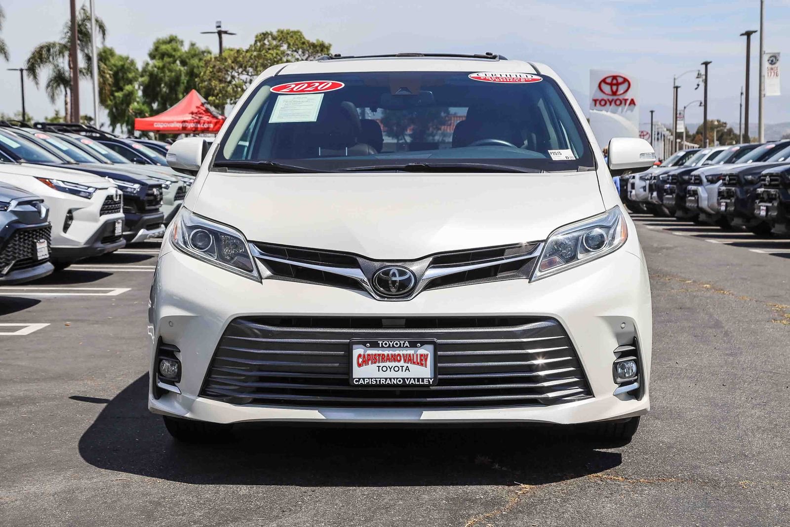 Certified Used 2020 Blizzard Pearl Toyota Limited image 2