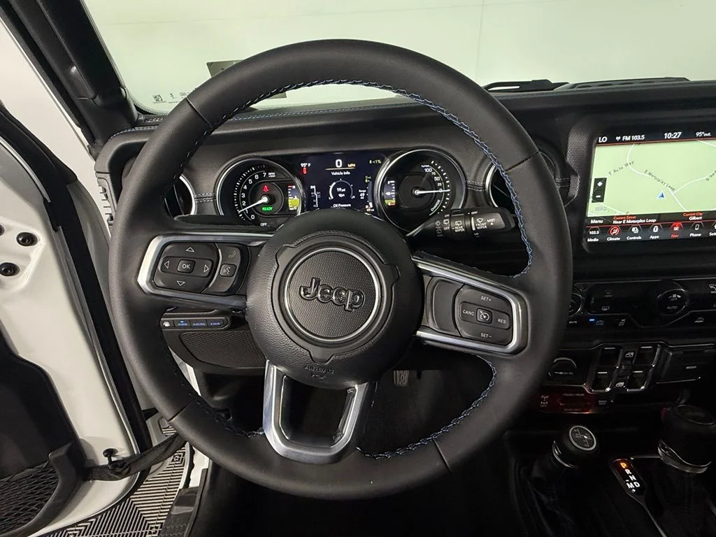 Certified Used 2023 White Jeep Rubicon 4xe image 13