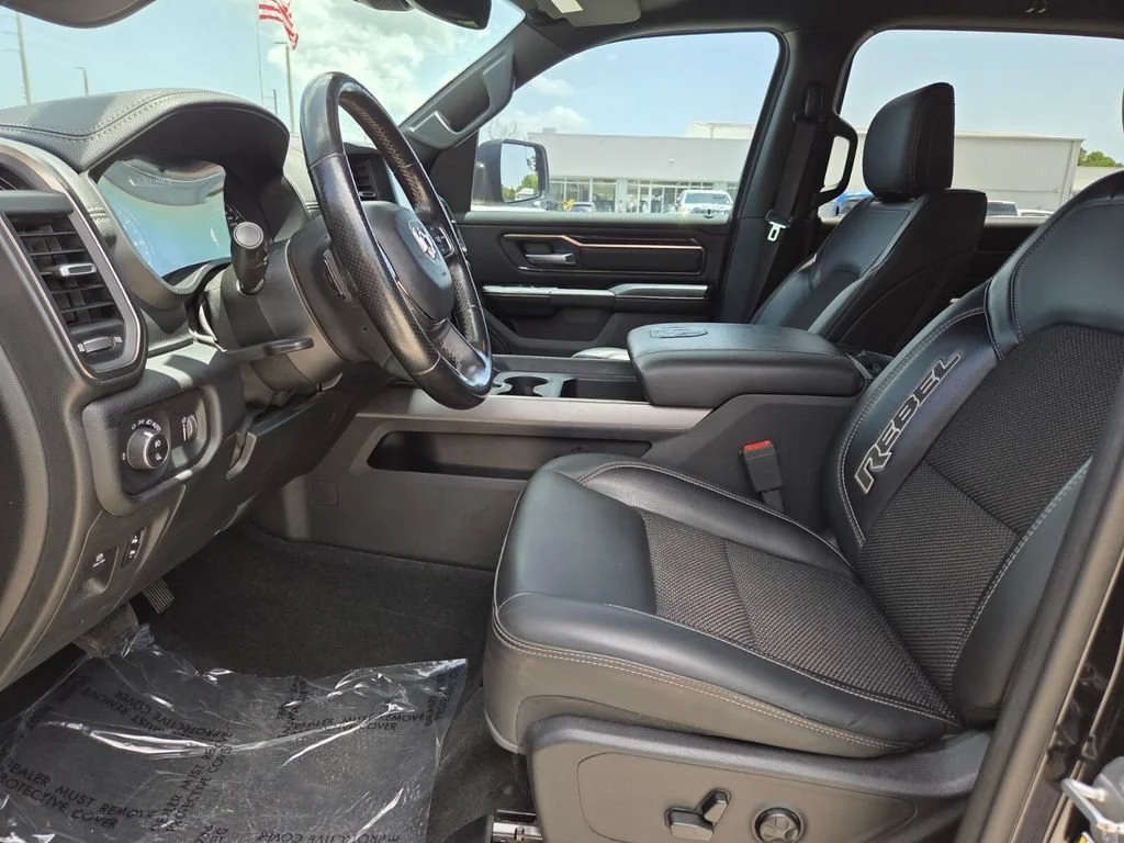 Used 2021 Diamond Black Crystal Pearlcoat Ram Rebel image 27