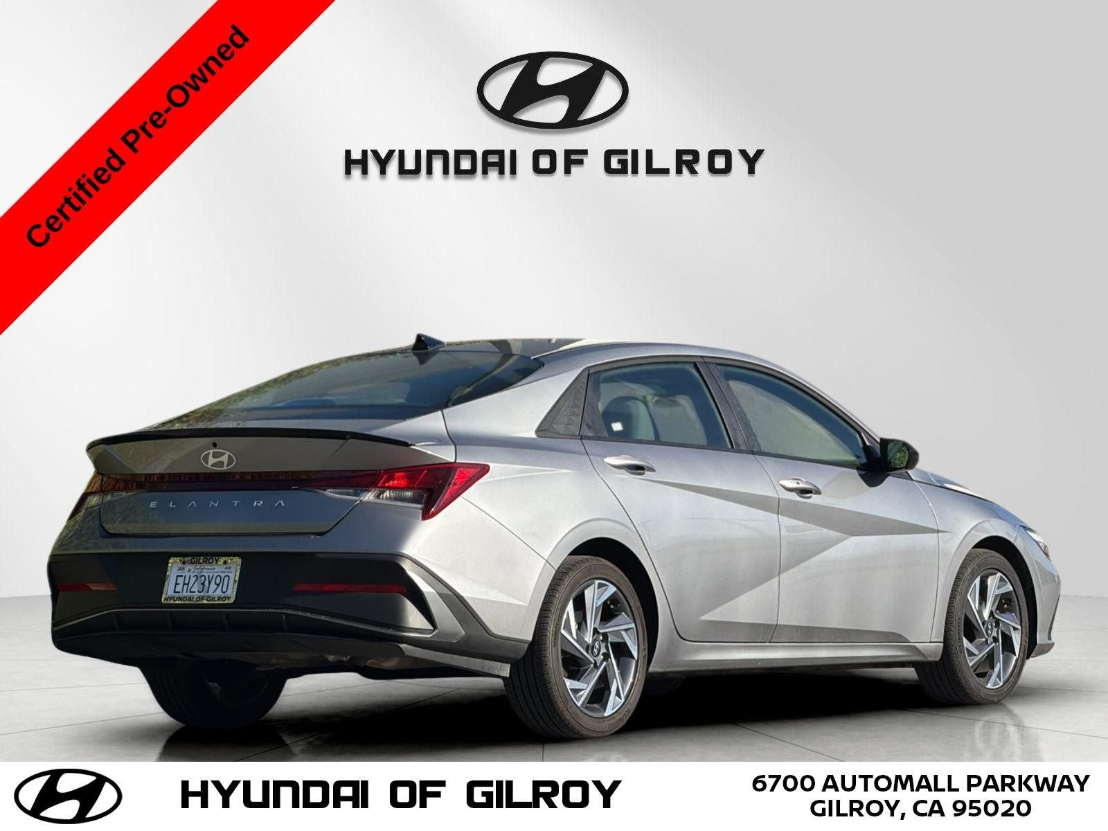 Certified Used 2025 Silver Hyundai SEL Sport image 7