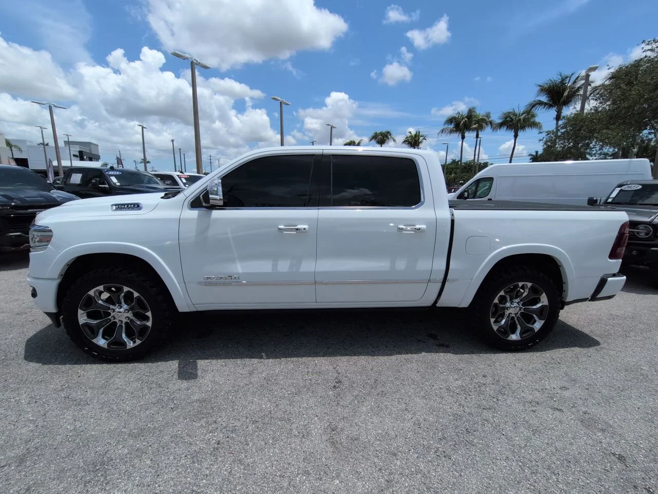 Certified Used 2020 Bright White Clearcoat Ram Limited image 8