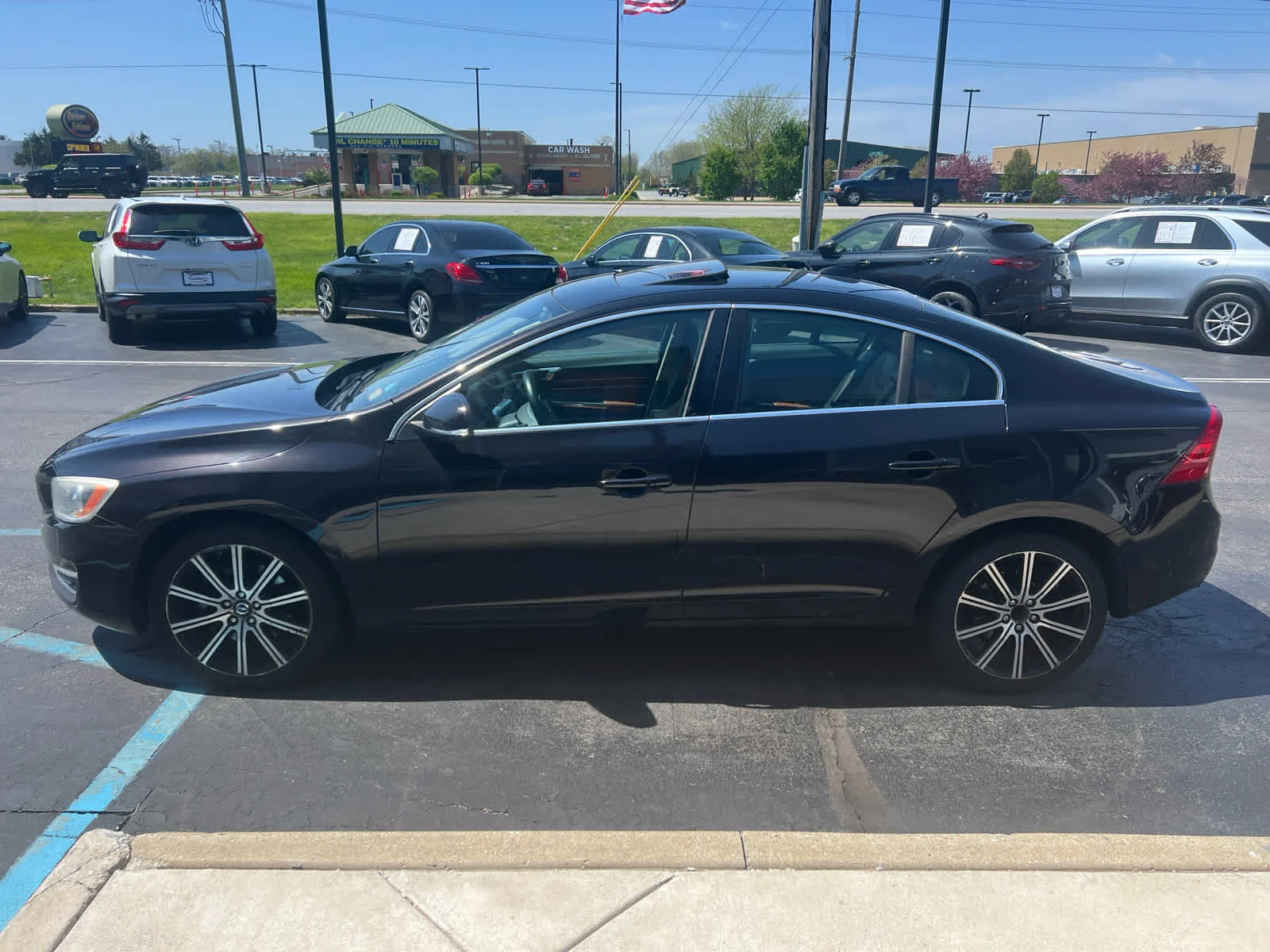 Used 2014 Volvo S60 T5 with VIN YV1612FS8E1295078 for sale in Schererville, IN