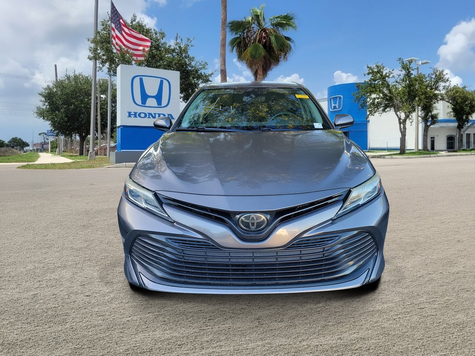 Used 2019 Predawn Gray Mica Toyota LE image 2