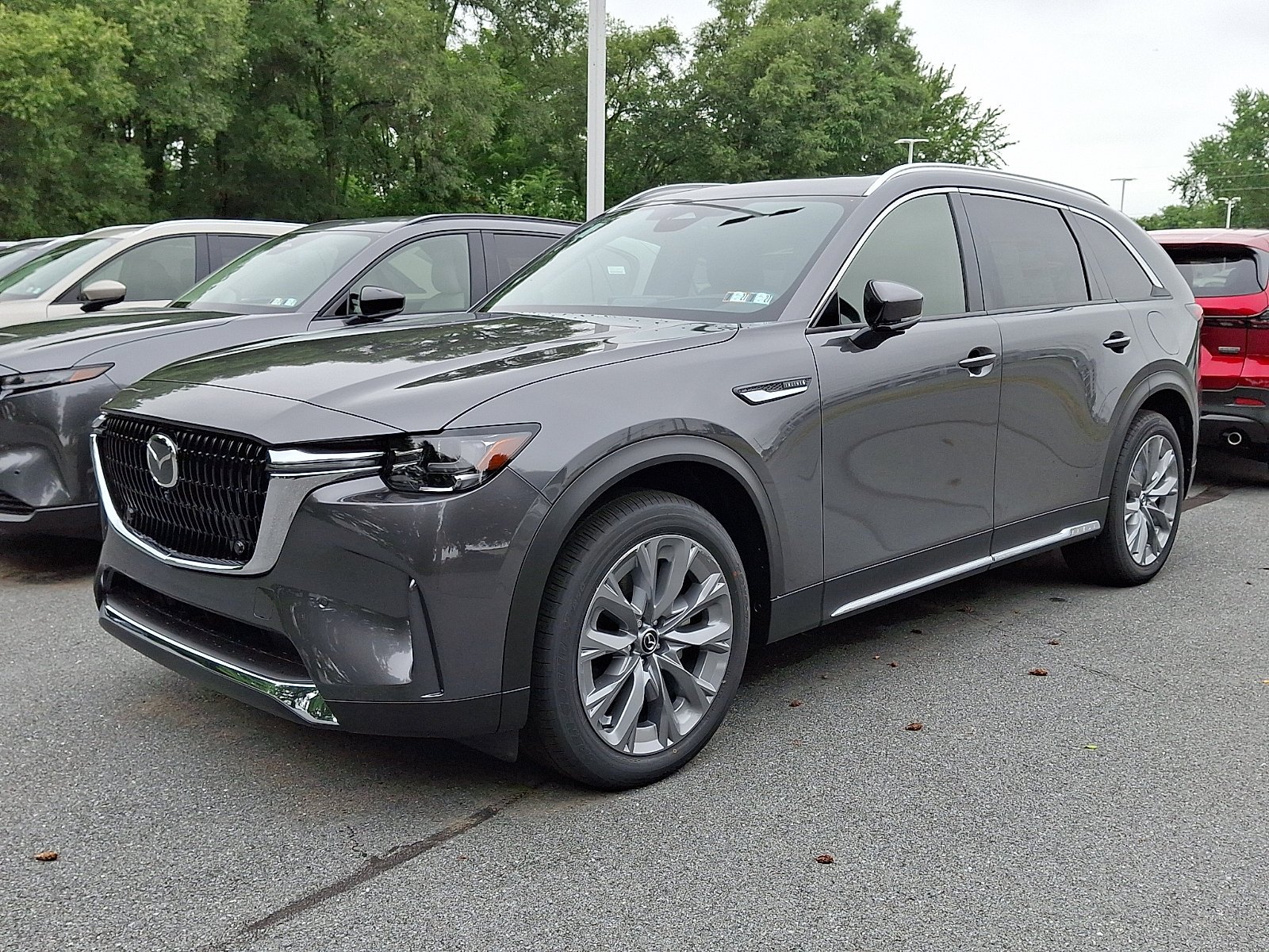 New 2026 Machine Gray Metallic Mazda Premium Plus image 3