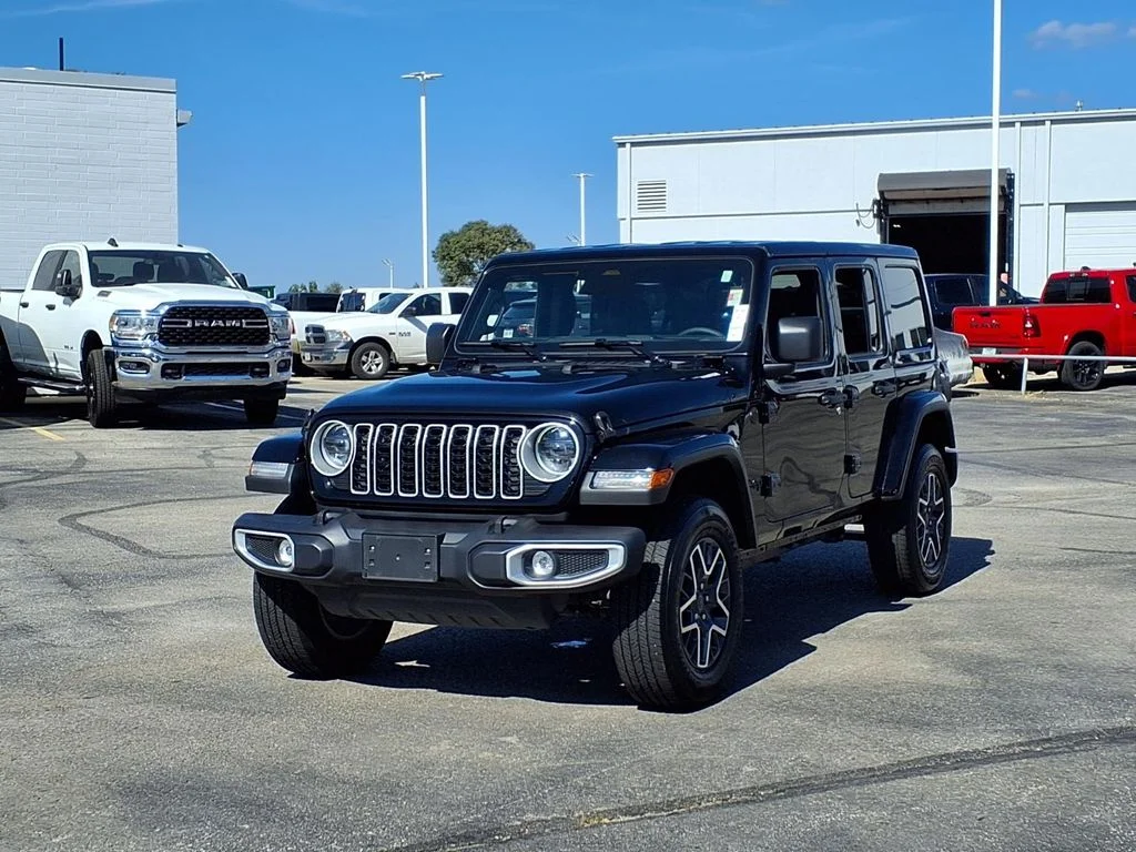 Used 2026 Jeep Wrangler 4-Door Sahara with VIN 1C4PJXEN2TW184657 for sale in Kansas City