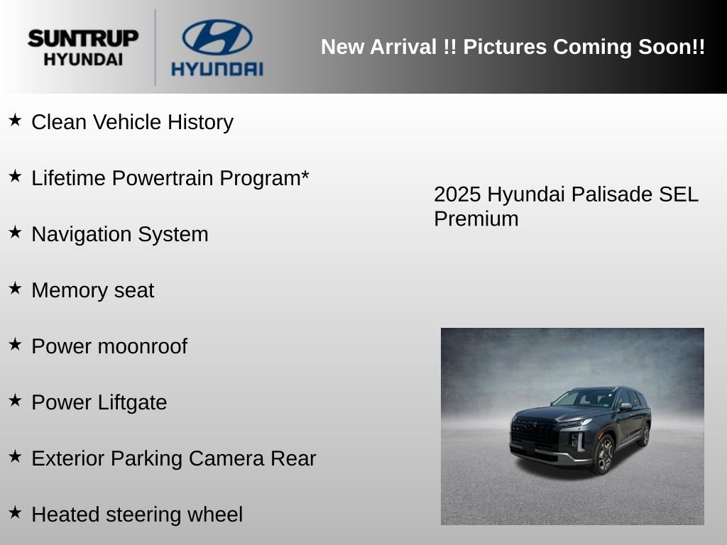 Used 2025 Steel Graphite Hyundai SEL Premium image 5