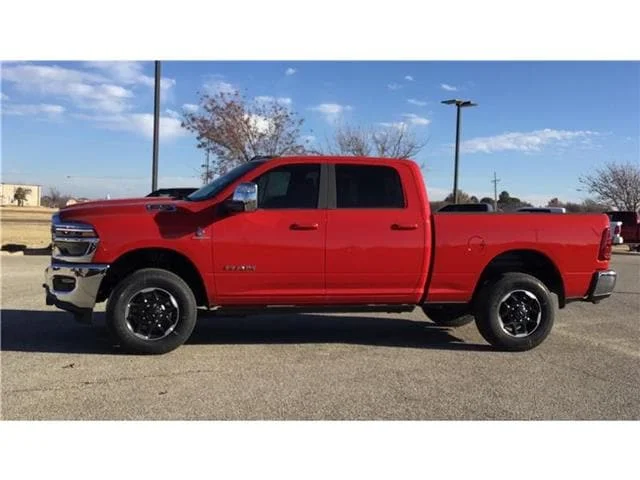 New 2026 Flame Red Clear-Coat  Paint Ram LARAMIE CREW CAB 4X4 6