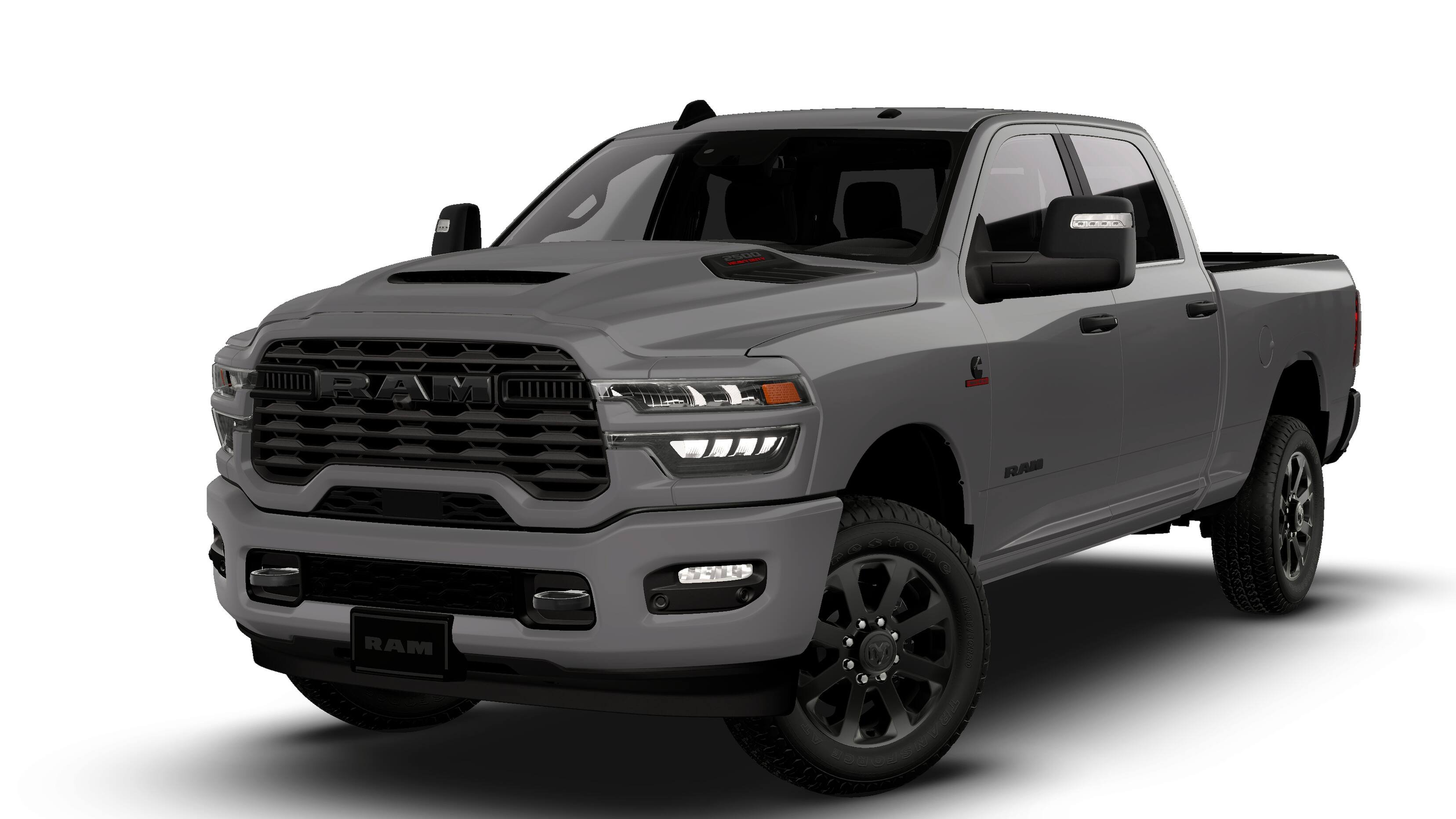 New 2026 Ceramic Gray Clear-Coat Exterior Paint RAM Big Horn image 27