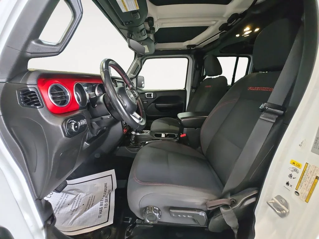 Used 2019 White Jeep Unlimited Rubicon image 11
