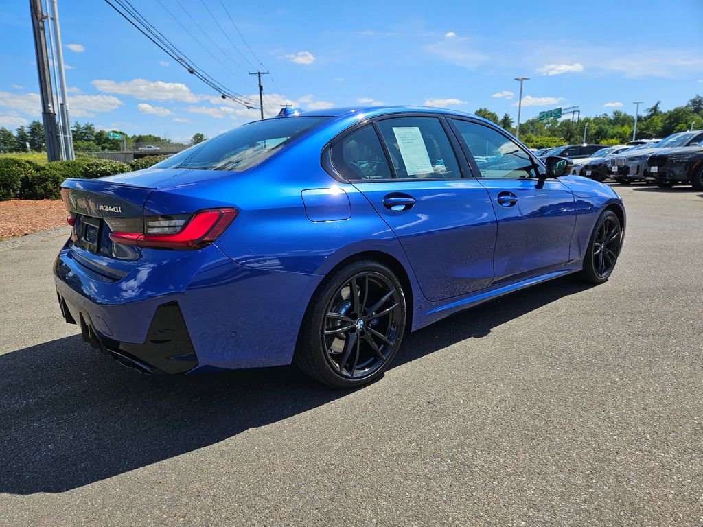 Certified Used 2024 Portimao Blue Metallic BMW M340i xDrive image 7