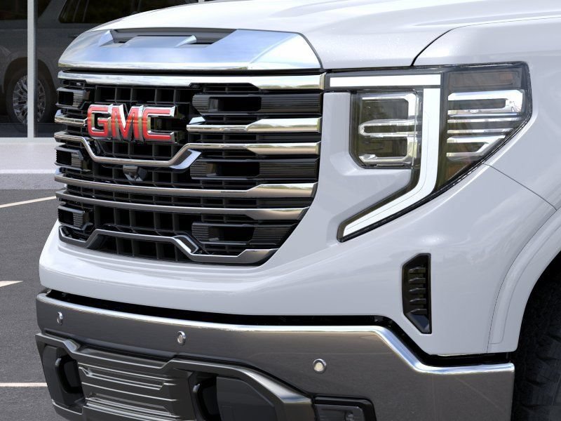 New 2026 Glacier White Tricoat GMC SLT image 13