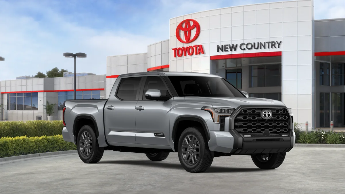 New 2026 Celestial Silver Metallic Toyota Platinum image 15