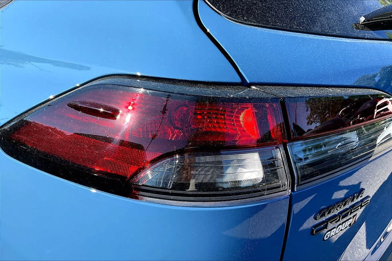 New 2026 Cavalry Blue/Jet Black Toyota Hybrid SE image 14