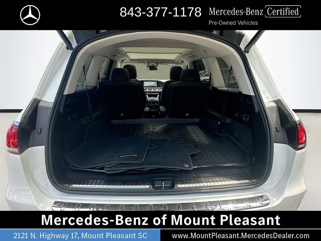 Certified Used 2023 White Mercedes-Benz GLS 580 image 28