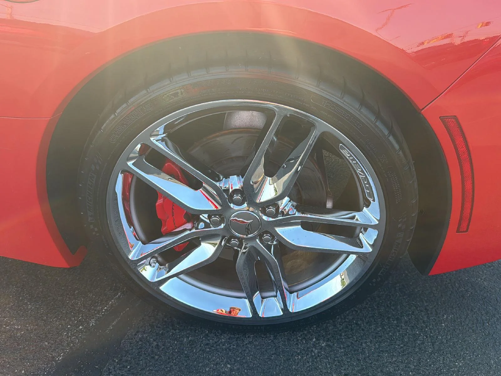 Used 2017 TORCH RED Chevrolet Z51 3LT image 34