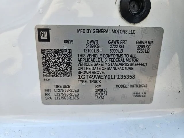 Used 2020 Summit White GMC Denali image 30