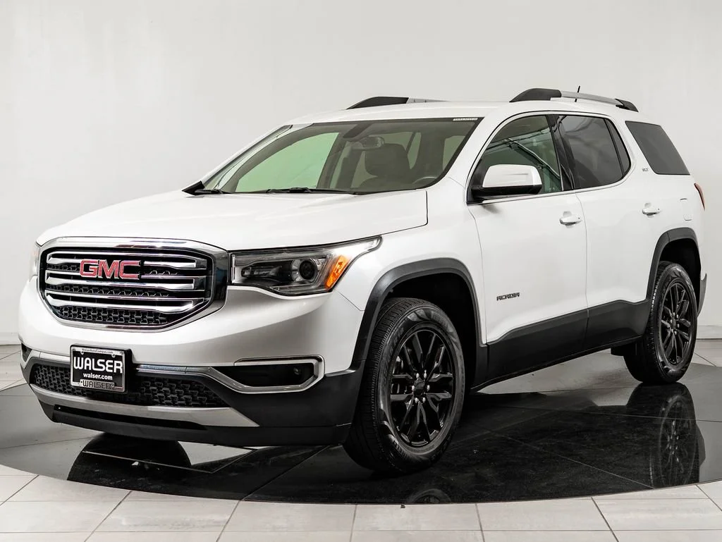 Used 2019 White Frost Tricoat GMC SLT-1 image 1