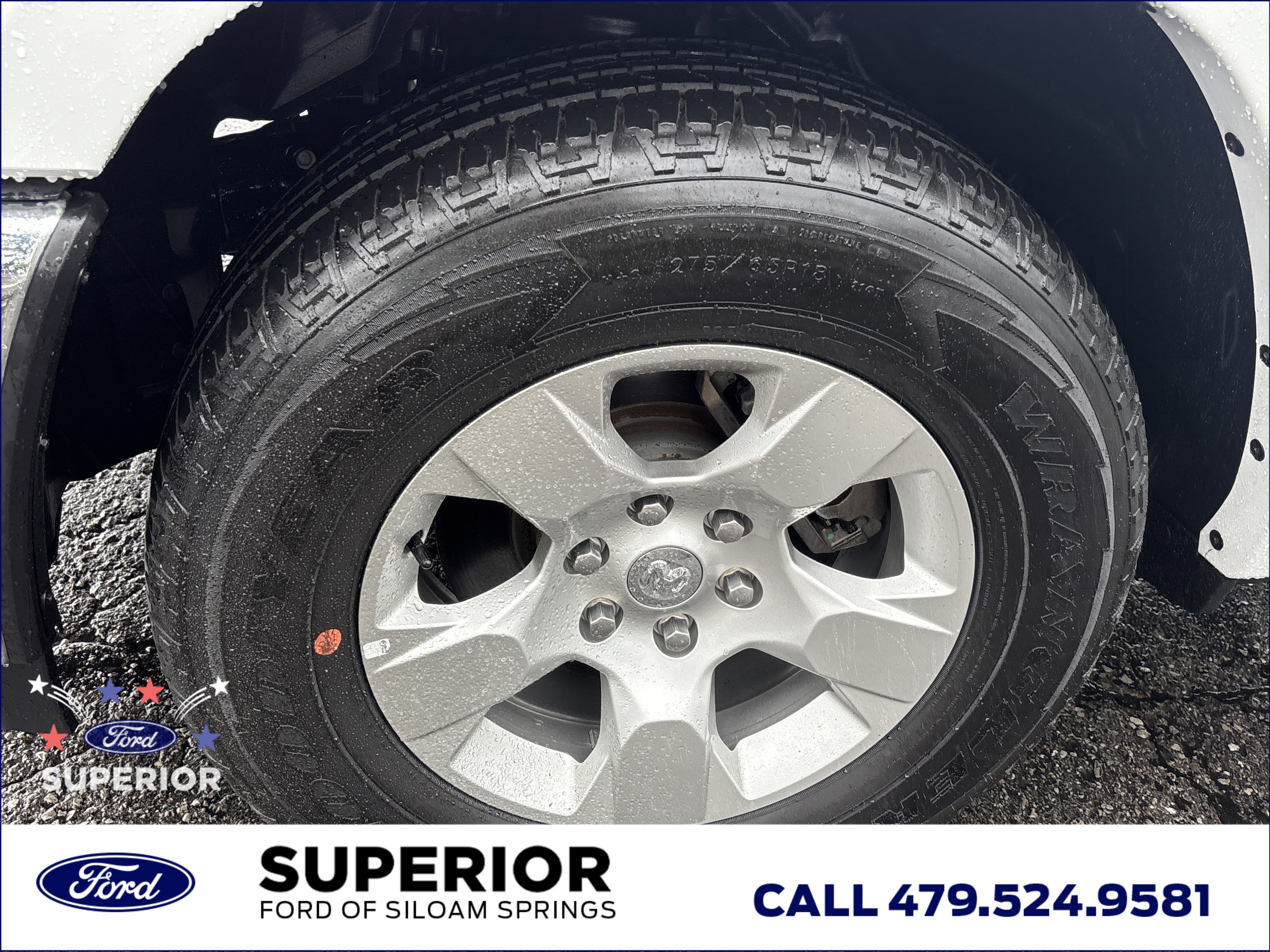 Used 2025 Bright White Clearcoat Ram Big Horn Crew Cab image 12