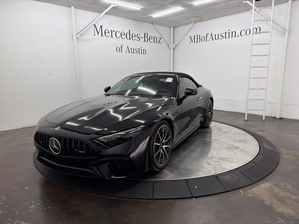 Certified Used 2022 Black Mercedes-Benz SL 63 AMG® image 3