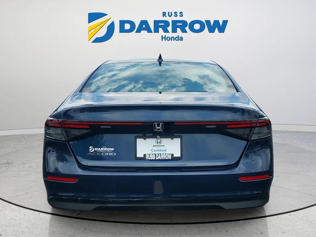 Certified Used 2024 Blue Honda EX image 4