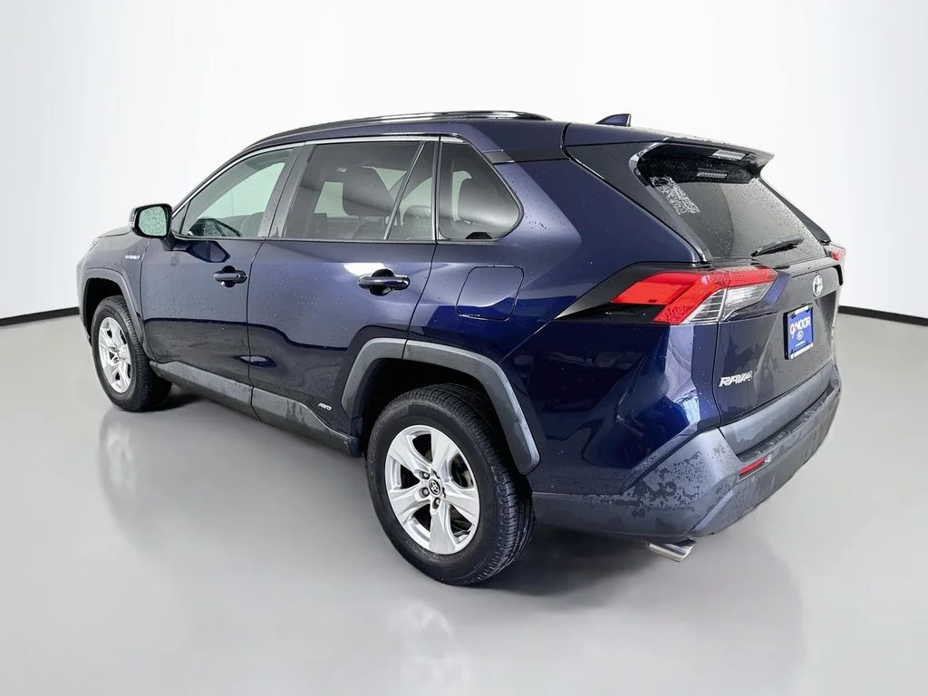 Used 2021 Blue Print Toyota Hybrid XLE image 5