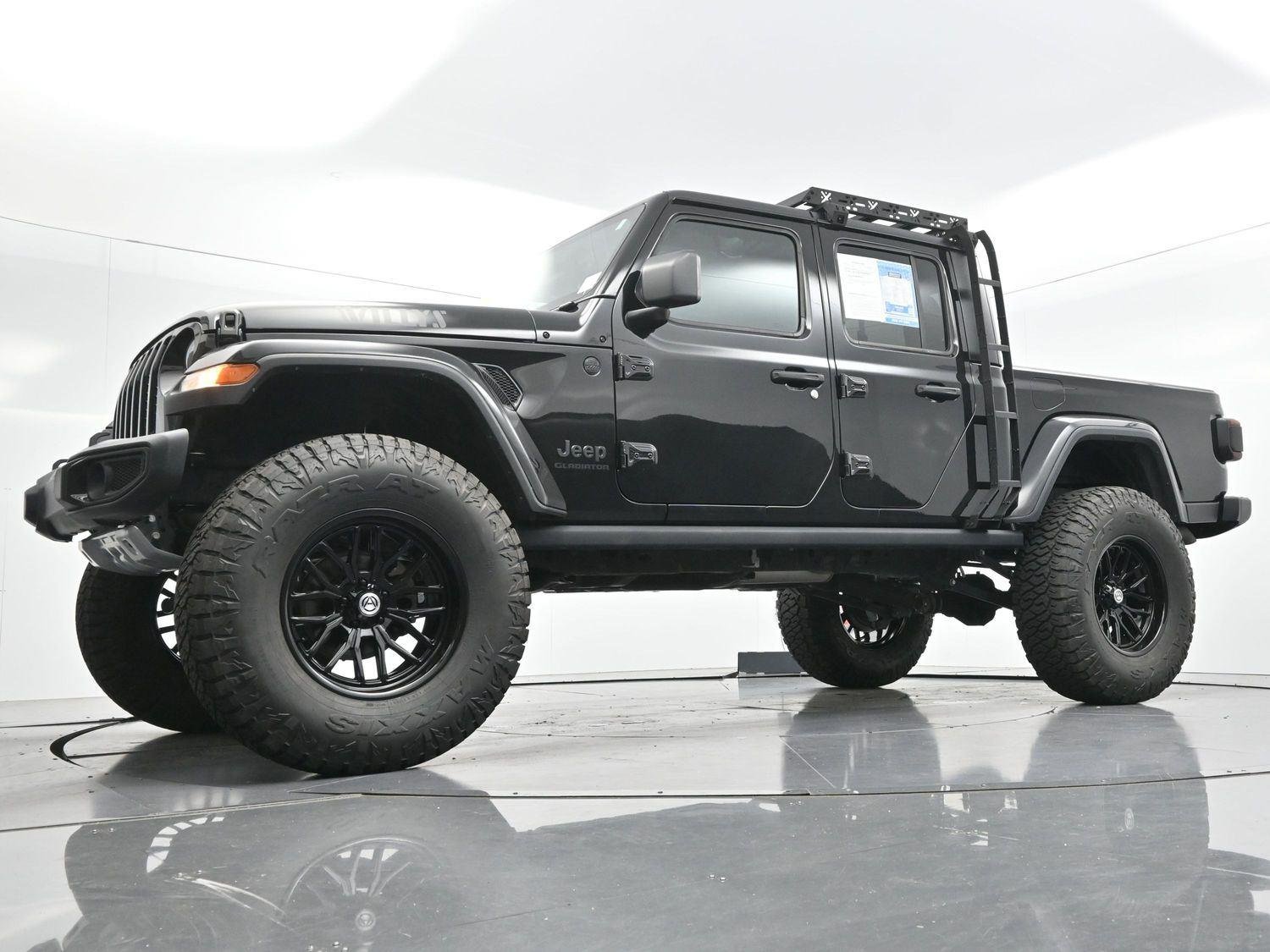 Used 2021 Black Clearcoat Jeep Willys image 44