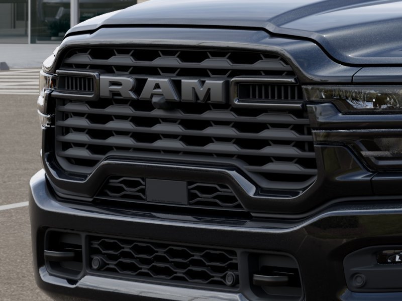 New 2027 Diamond Black Crystal Pearl-Coat Exterior Paint RAM Big Horn image 37