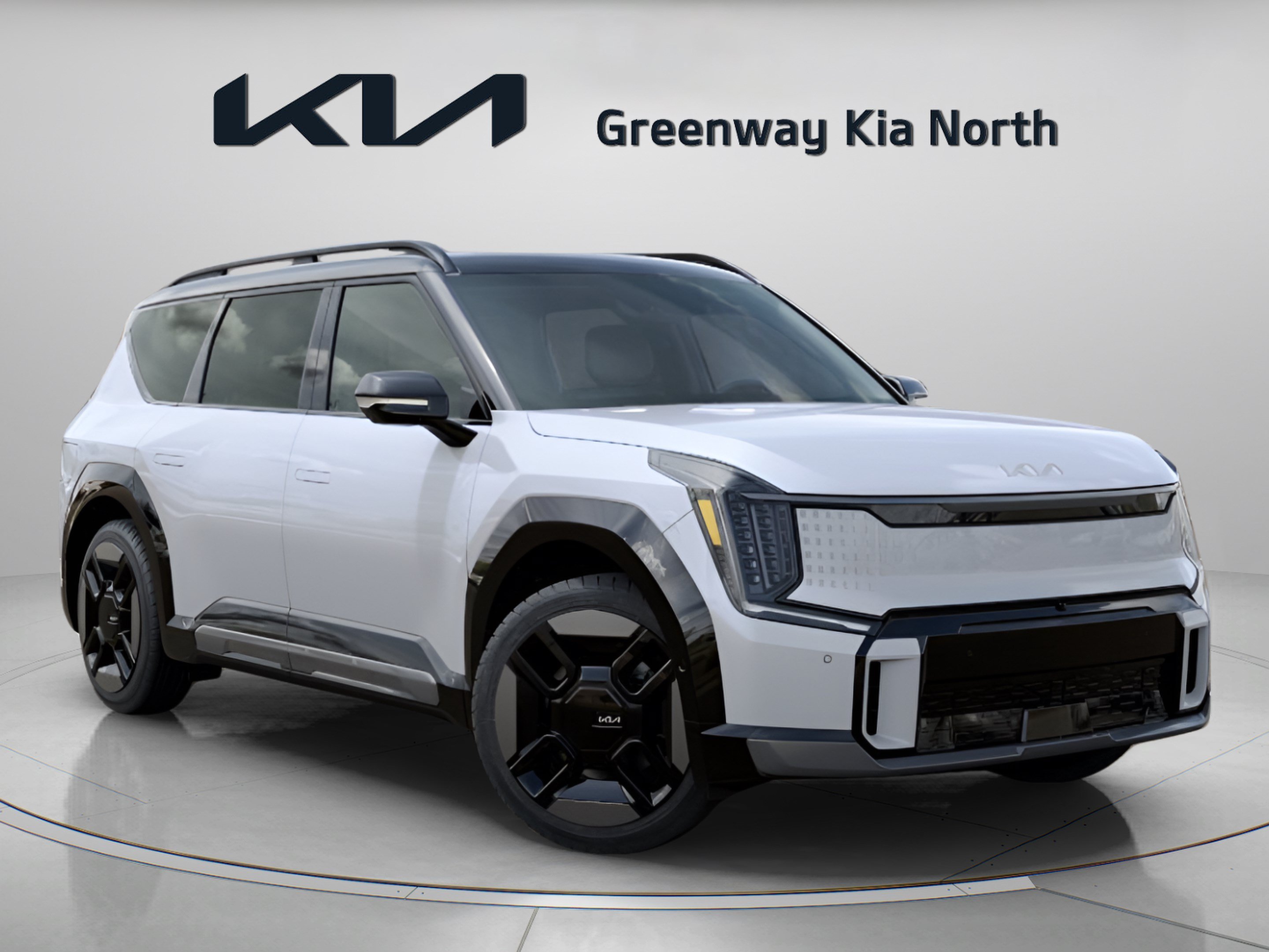 New 2026 Glacial White Pearl/Ebony Black Roof Kia GT-Line image 1