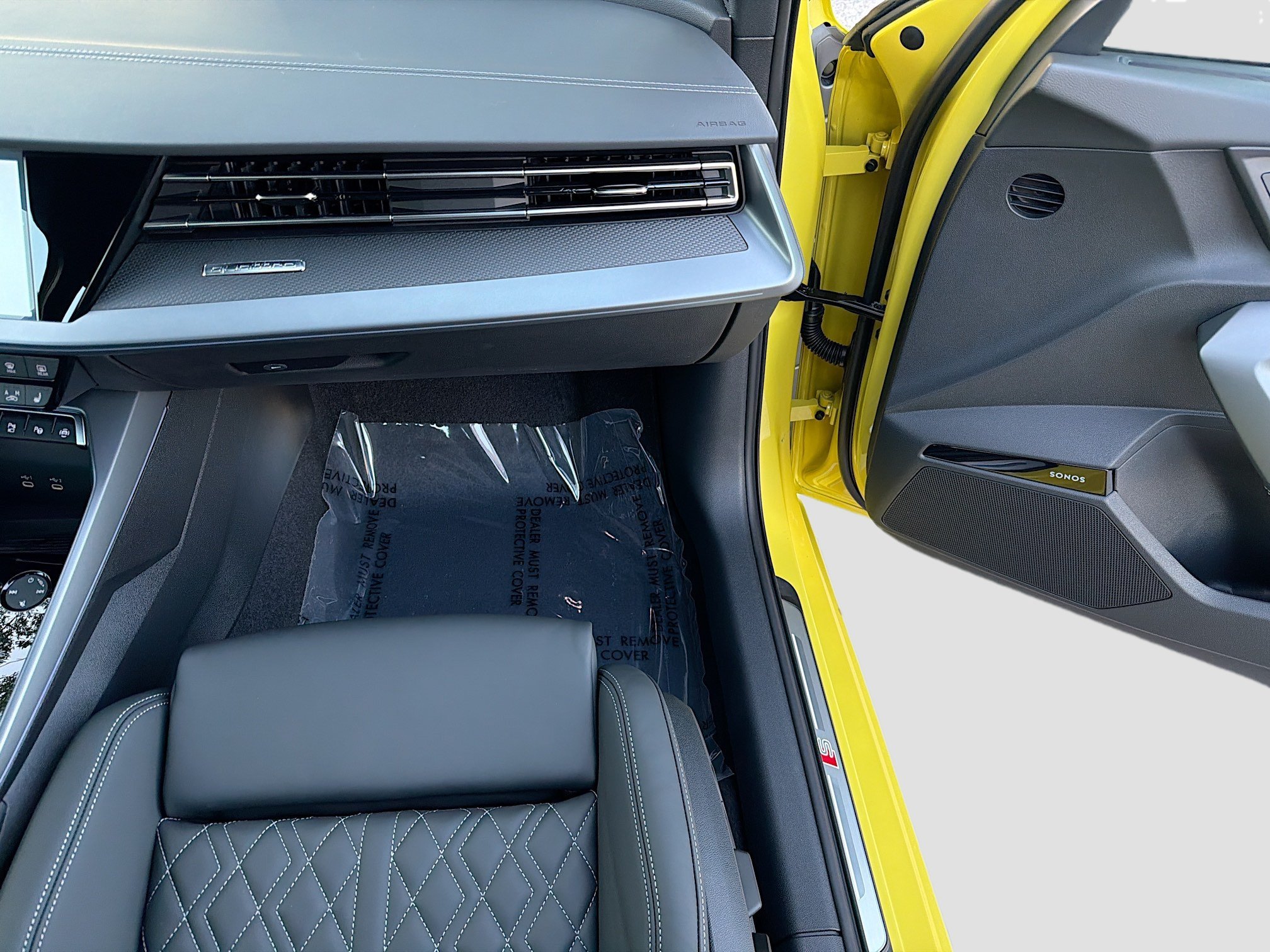 New 2026 Python Yellow Metallic Audi 4DR QTRO 2.0 TFSI image 16