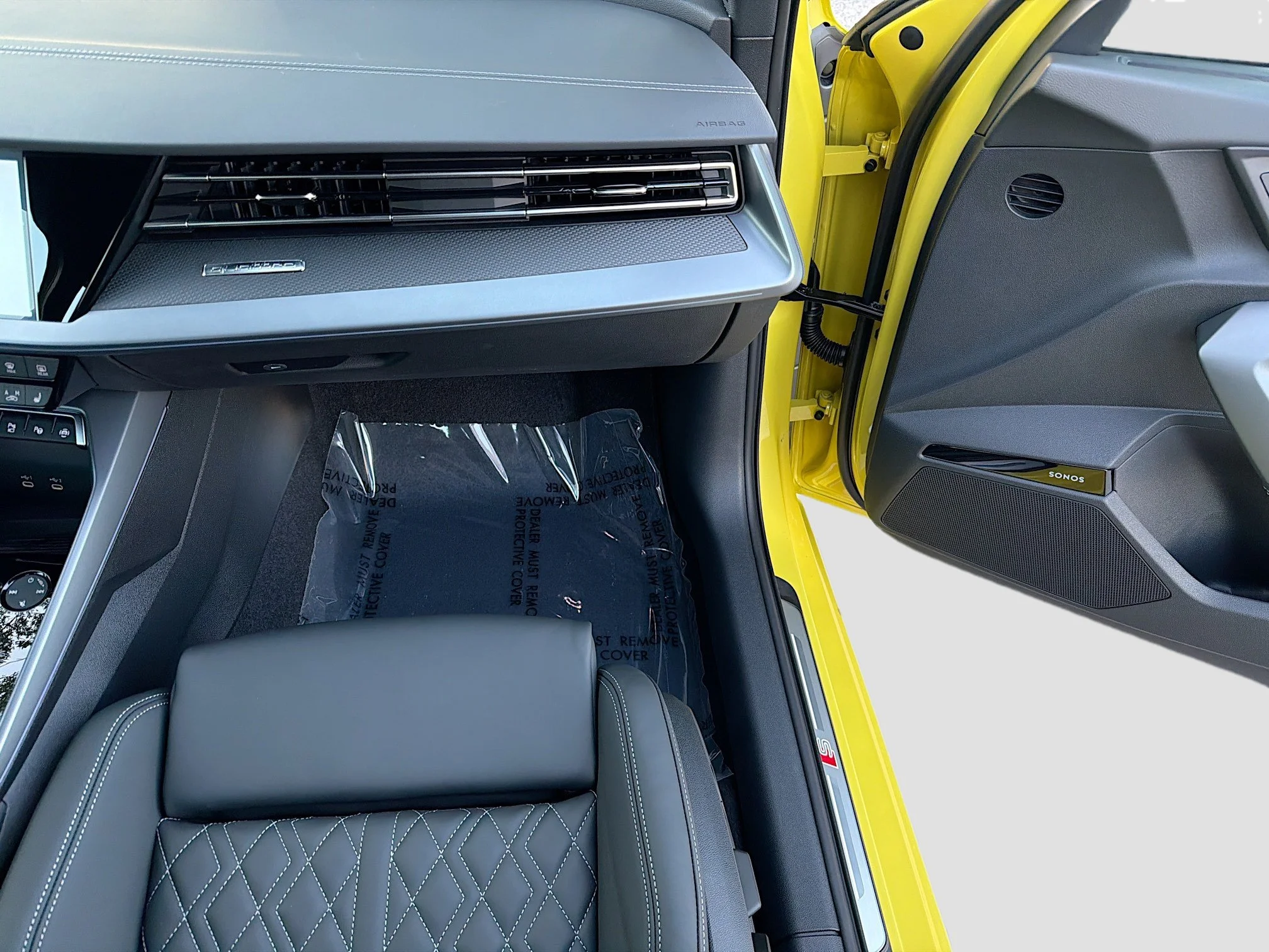 New 2026 Python Yellow Metallic Audi 4DR QTRO 2.0 TFSI image 16