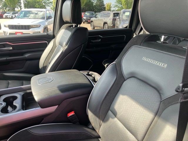Used 2025 Diamond Black Crystal Pearlcoat Ram Laramie image 11