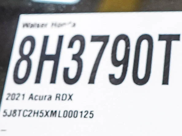 Used 2021 White Acura 4D SUV SH AWD W/TECHNOLOGY image 32